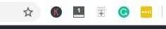 chrome extensions icon locations